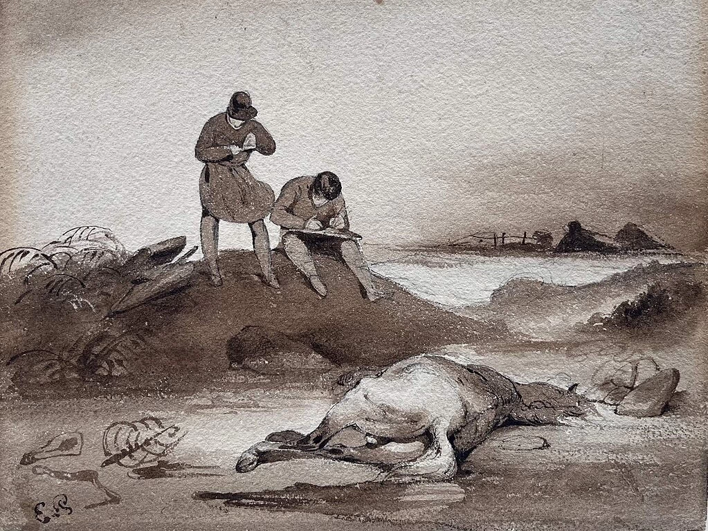 Artisti da cavalletto di Poittevin